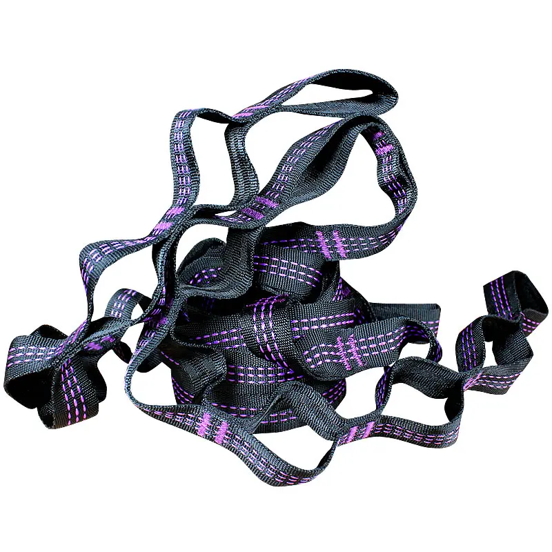 Сиреневые ремни для гамака веревка аксессуары нагрузка 2000 кг|Гамаки| |