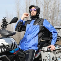 pants suit raincoat adults motorcycle unisex travel waterproof raincoat cycling bike capa de chuva rain hat protection dl60yy