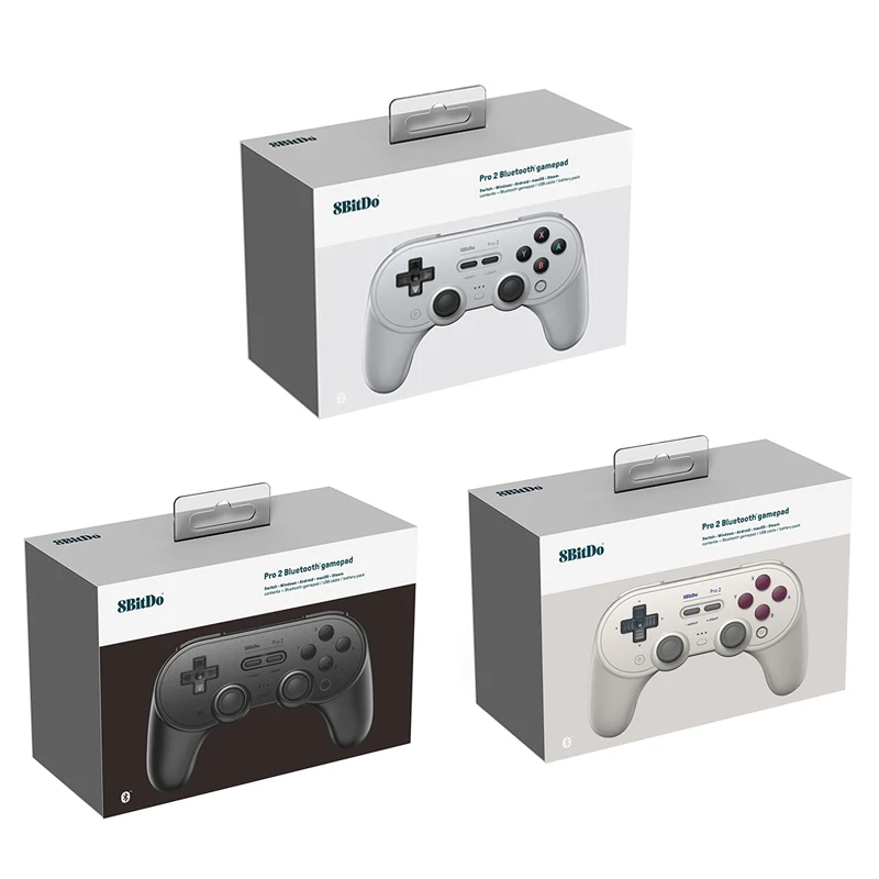 Совместимый с Bluetooth контроллер 8Bitdo Pro 2 джойстик геймпад для коммутатора macOS Android