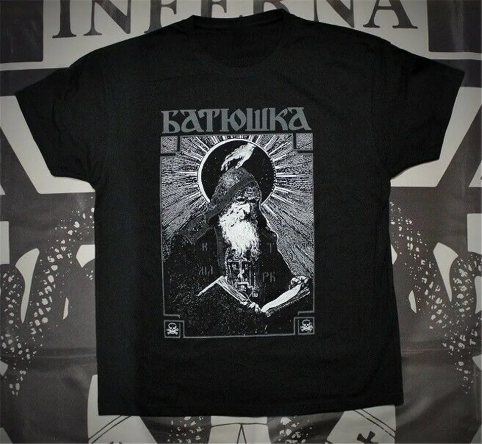 Batushka Schema Monk & Serpent футболка M Mayhem Mgla Cult Of Fire Agalloch Custom с принтом|Мужские футболки| |