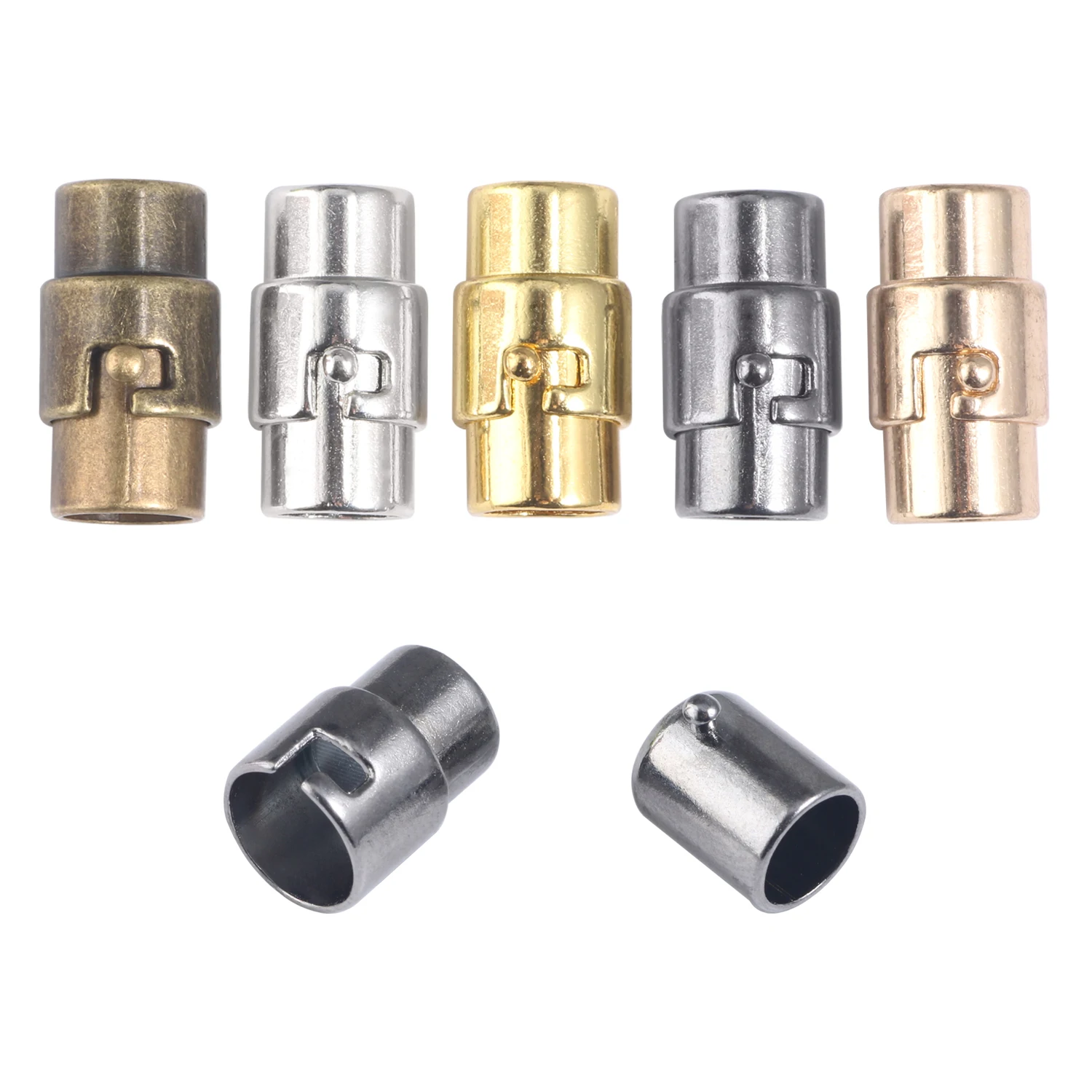 5 комплектов/партия концевые заглушки для браслетов и ювелирных изделий