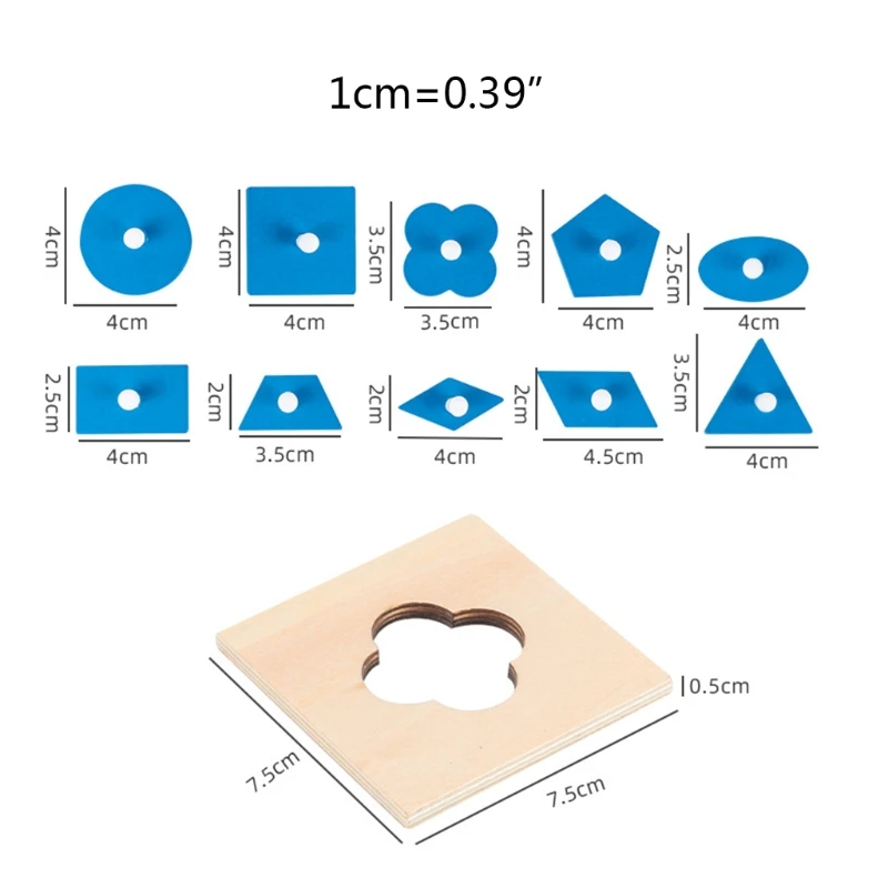 

Dropshipping Geometry Insets Blocks Toy Cognition Strengthen Attention Preschool Game for Kid