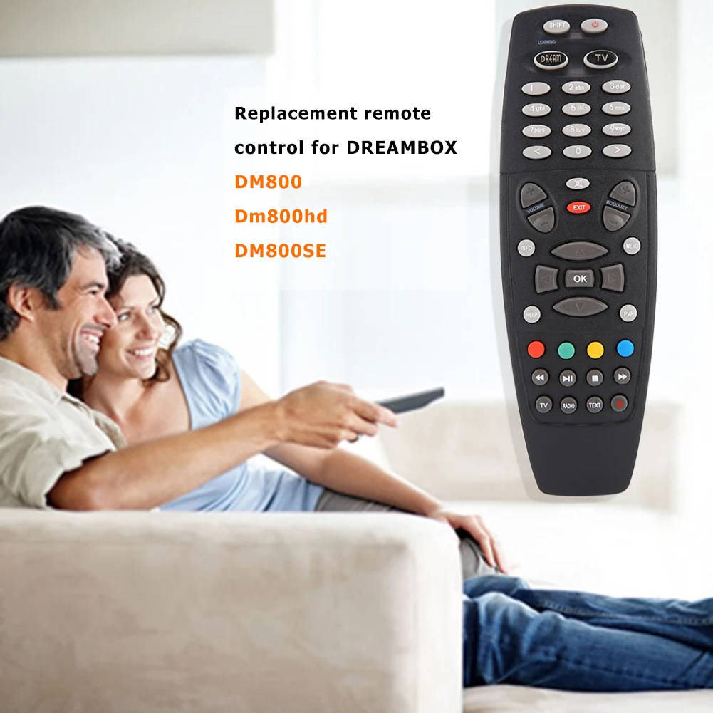 

Replacement remote control for DREAMBOX DM800 Dm800hd DM800SE Compatible With DM 500hd and DM 8000 HD Receivers