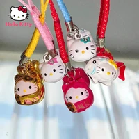 hello kitty pendant cute lucky cat bell phone strap pendant student bag bell pen case pendant
