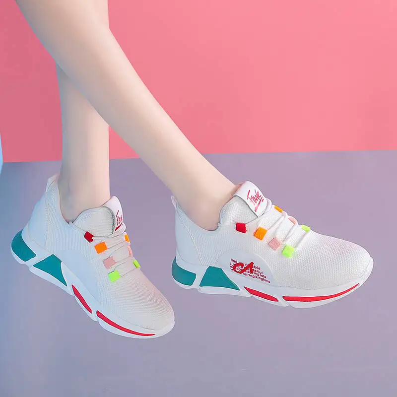 2019 сезон весна-лето дышащая универсальная повседневная обувь на резиновой