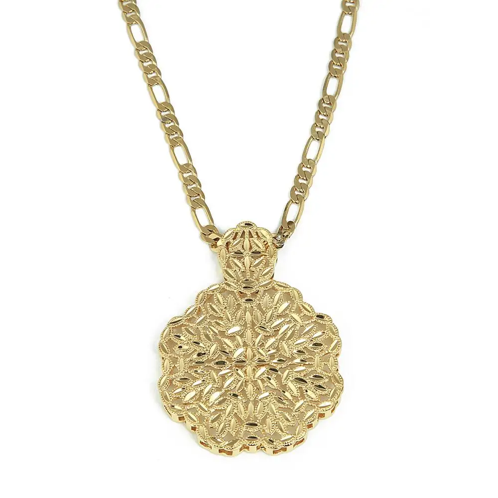 Эфиопские модные цветочные украшения цвет: африканское золото|Подвески| |