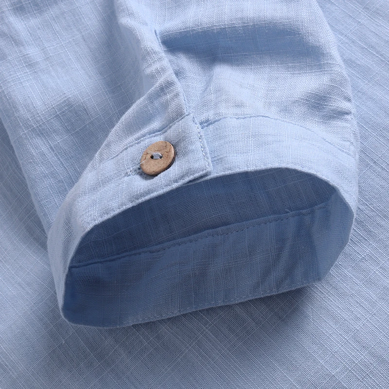 YOINS, китайский стиль, футболка, мужская, v-образный вырез, 3/4 рукав, одноцветная, футболка, мужская, Ретро стиль, свободная, хлопок, лён, повседневная, мужская, s, футболка размера плюс