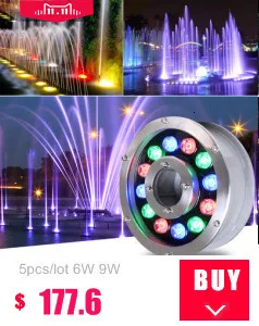 2 шт./лот 18 Вт теплый белый/RGB/светодиодный напольный светильник высокой мощности подземный похороненный светильник светодиодный наземный светильник ing CE IP68 Водонепроницаемый AC85-265V
