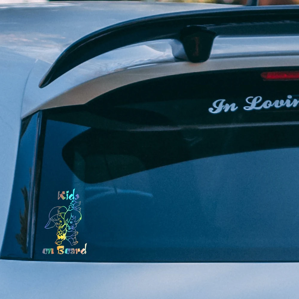 Car Stickers 3D Kids On Board 12.7*19cm and Decals Styling Funny Sticker Cars For Ford Audi BMW BUY 2 SAVE HALF | Автомобили и