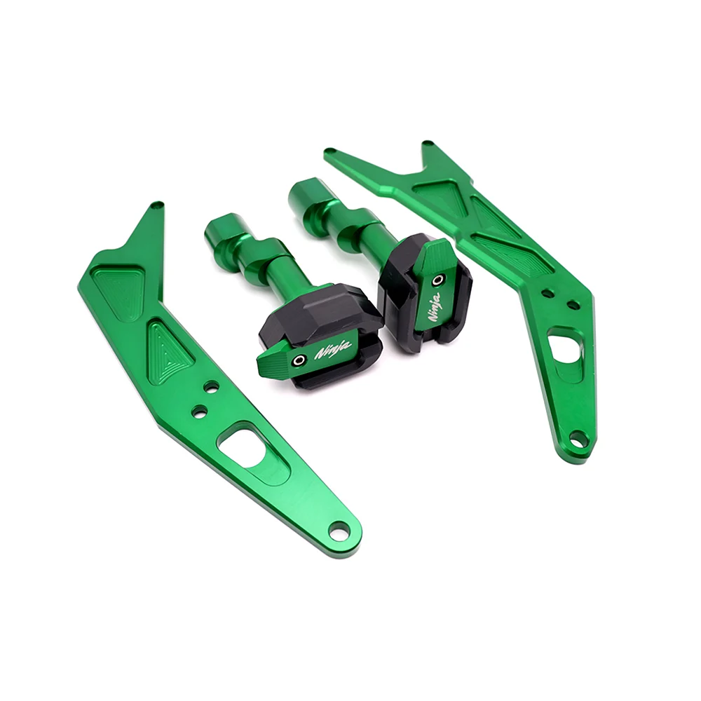 Ninja250 аксессуары для мотоциклов рамка крышка защита от падения Краш Pad боковые