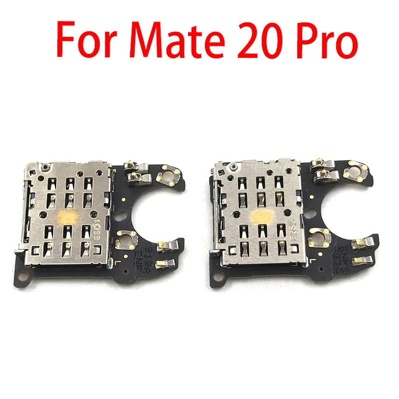 

5PCS SiM Card Reader Holder Connector Slot Flex Cable Replacement Parts For Huawei Mate 20 Pro
