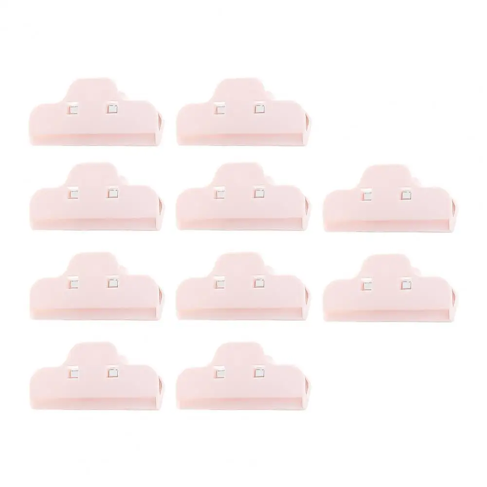 

Hot 10Pcs Eco-friendly Food Bag Clips Multifunctional Convenient Dust-proof Plastic Seasoning Storage Bag Sealing Clips For Home