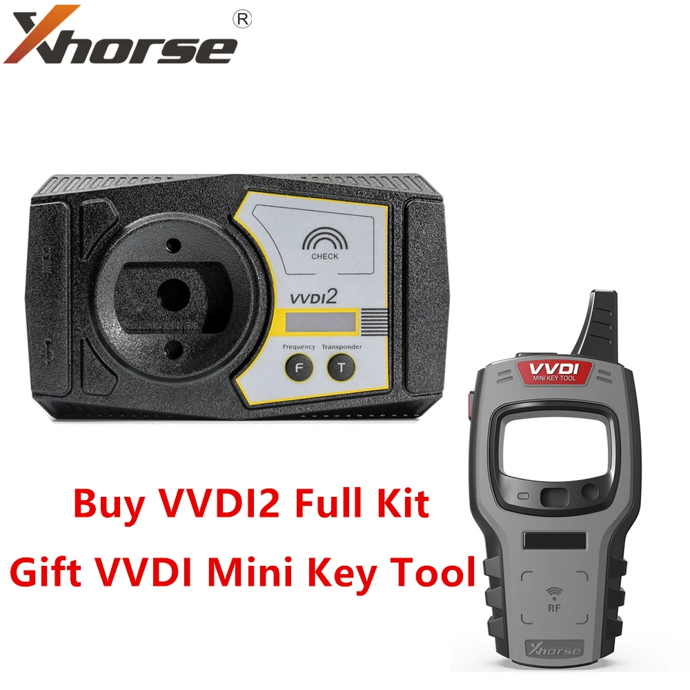 

Xhorse VVDI2 Full Kit with VVDI MINI KEY TOOL with OBD48+96bit 48-Clone+MQB+for BMW FEM/BDC Function VVDI2 Full Version