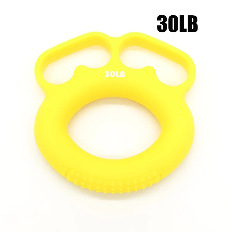 Yellow 5-60 кг Регулируемый тяжелый захват фитнес-тренажер для рук захват на запястье тренировка увеличение силы пружинный палец щепотка кистевой эспандер - Цвет: Yellow