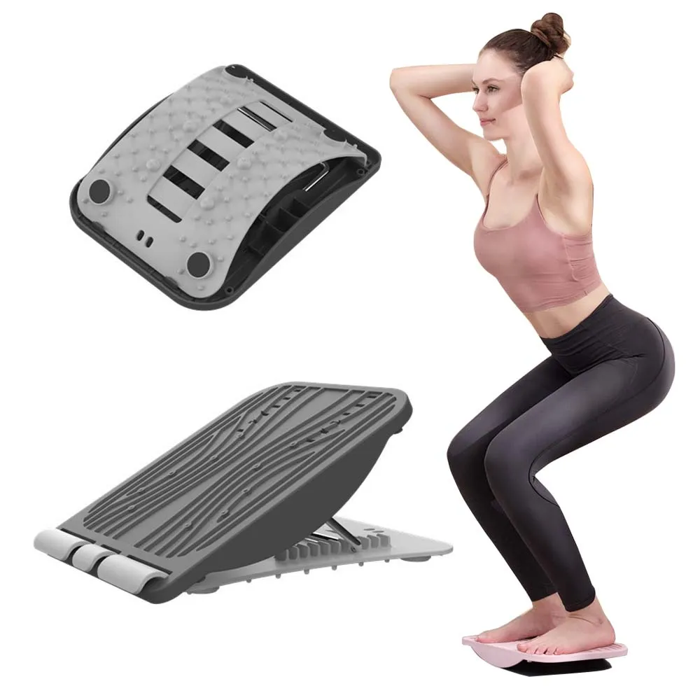 

Yoga Body Stretch Slant Board Multifunction Adjustable Foot Massage for Women Home Calf Workout Balancing Fitness Equipment