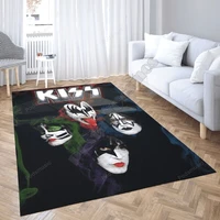 kiss 3d printed carpet mat for living room doormat flannel print bedroom non slip floor rug 01
