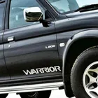 Наклейка на автомобиль, 1 шт., Виниловая наклейка с надписью воина, наклейка на заднюю и боковую дверь багажника, наклейка mitsubishi l200 triton