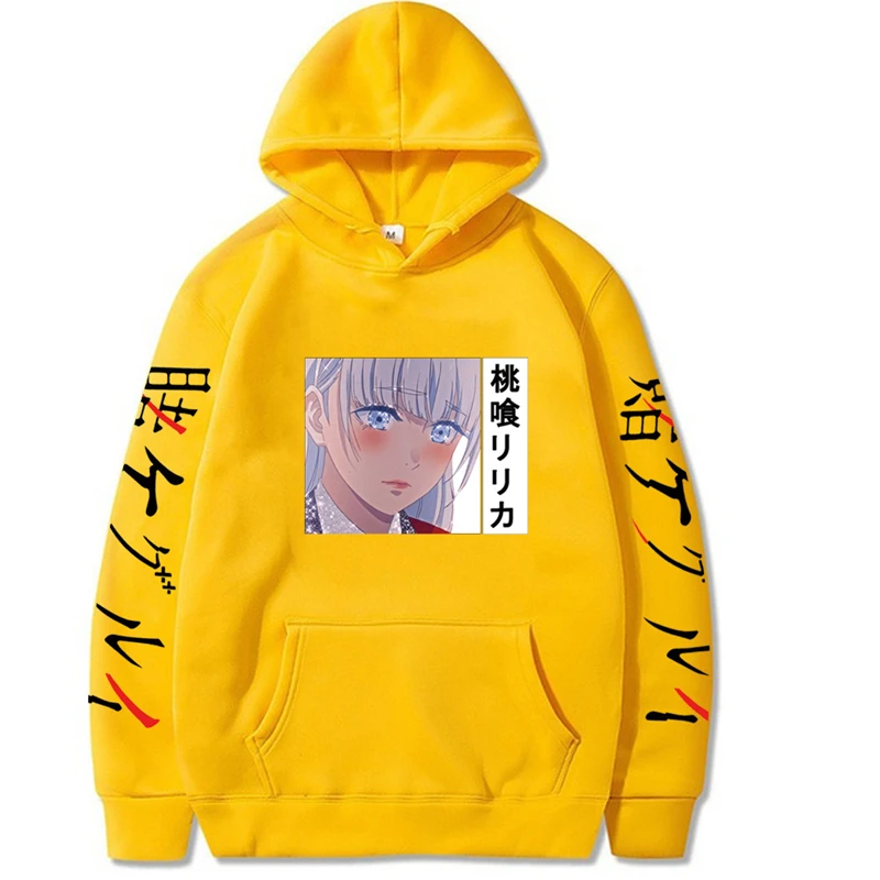 

Anime Kakegurui Yumeko Jabami Runa Cosplay Costumes Sweater Printing Hoodie Casual Adult COS Tops Christmas Halloween Gift