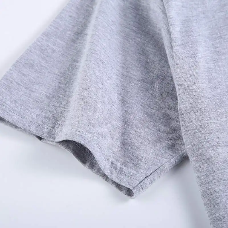 

2019 New summer high quality men's shirt occasional short sleeve t-neck 100% cotton t-shirt of men branded black white t-shirt