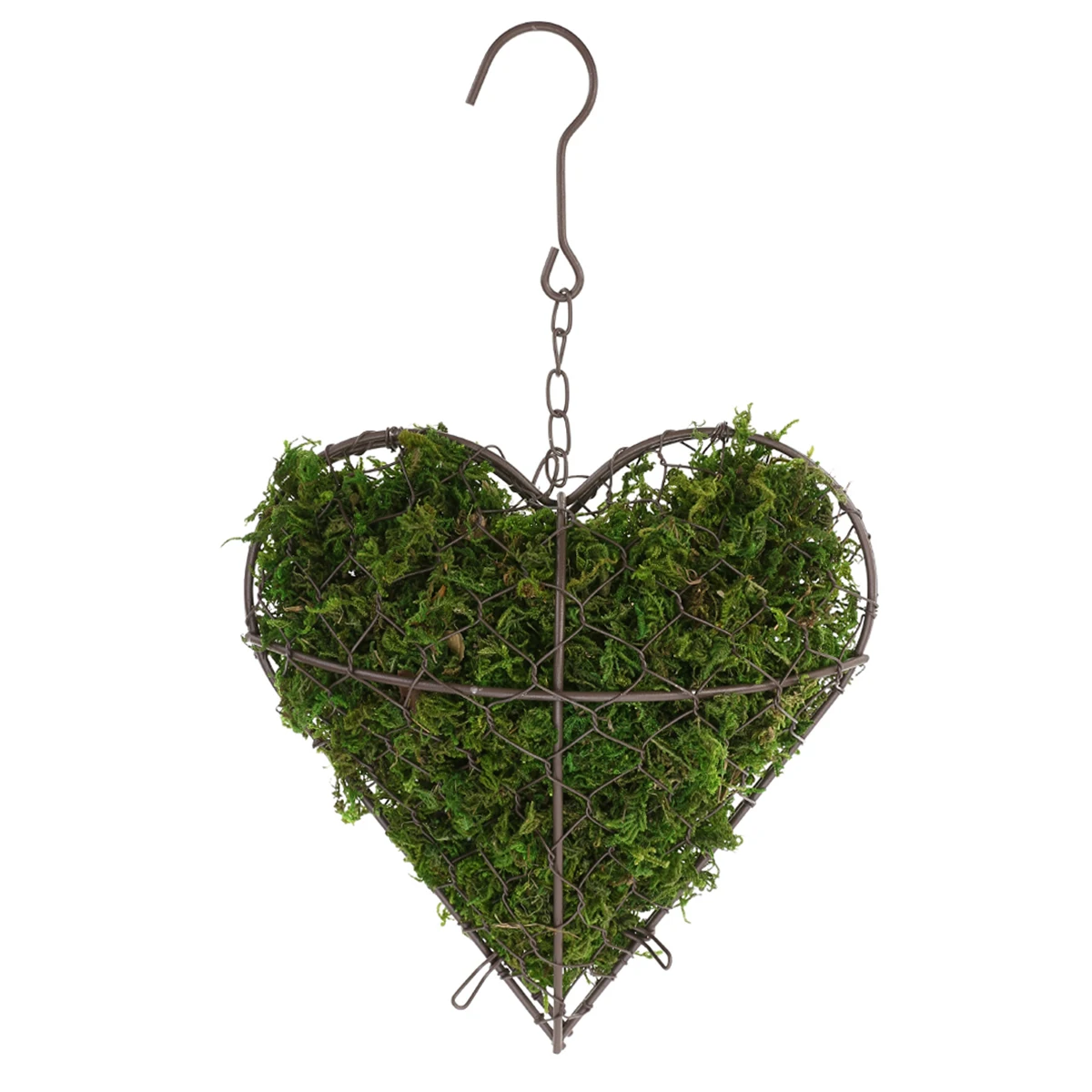 

1 шт. металлический подвесной завод корзина в форме сердца Форма цветочный горшок для суккулентных растений держатель для растений для дома...