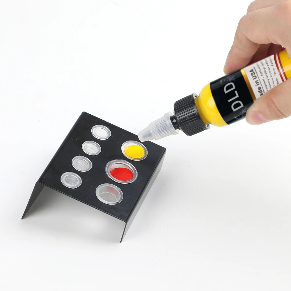 

7 color permanent body paint tattoo ink color set tattoo art pigment 60ml