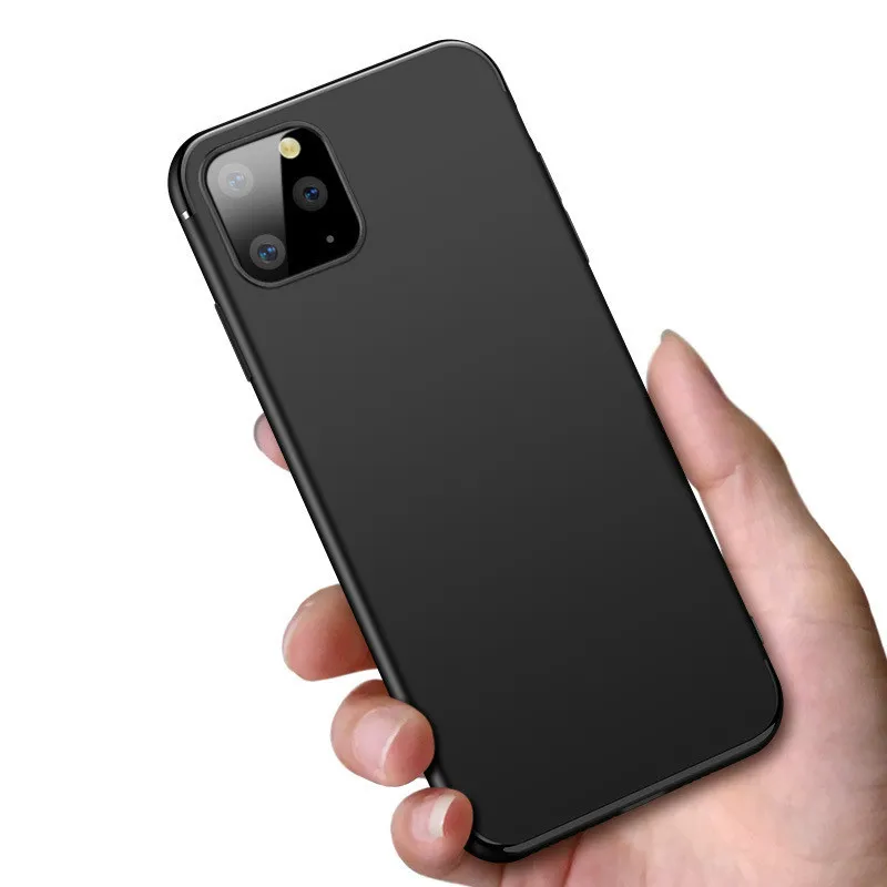 Тонкий мягкий матовый Силиконовый из ТПУ чехол для Iphone 11 Pro Xs Max X Xr 6 6s 7 8 Plus защитный чехол с заглушкой от пыли