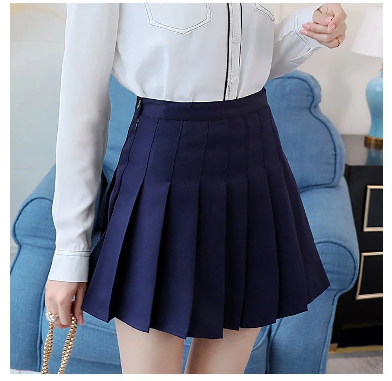 Autumn Winter High waist umbrella skirt a word skirt wild waist woolen female Flared new poncho skirt Pink Plaid skirt