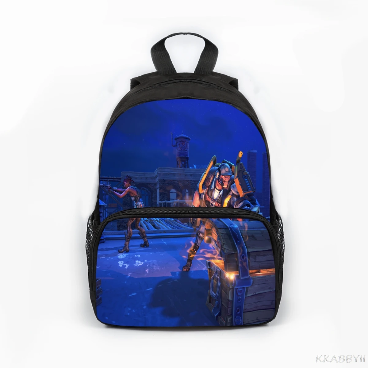 Фото Школьный портфель с героями игры Fortnite, школьный рюкзак, Детский водонепроницаемый и износостойкий ортопедический рюкзак №4