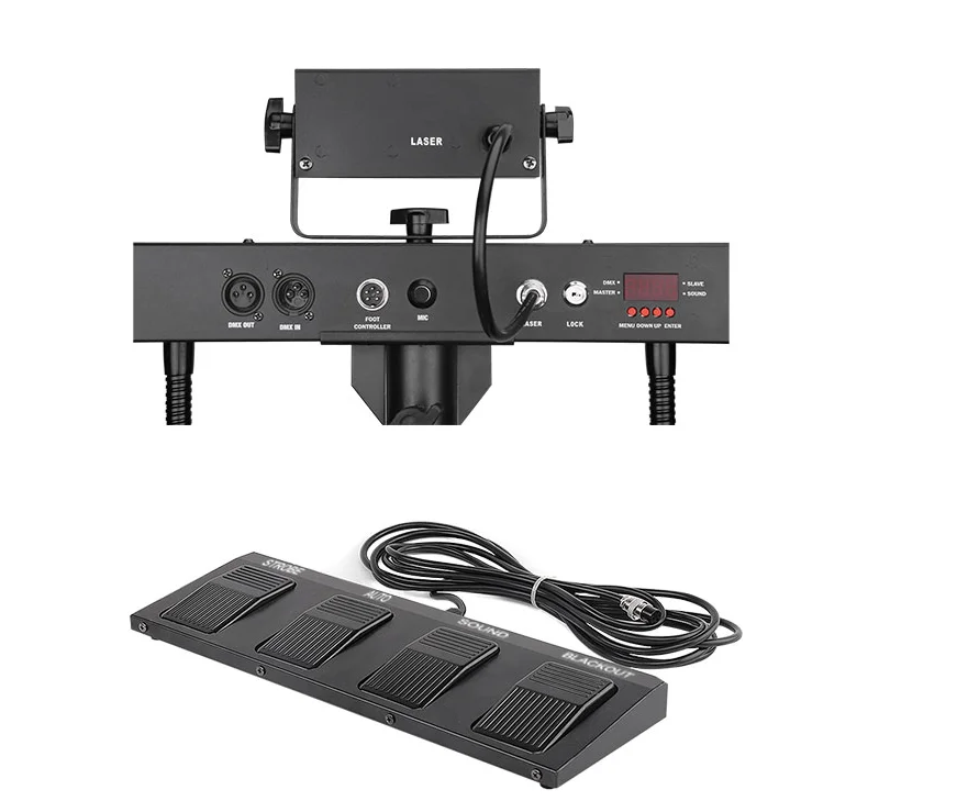 Высококачественный монолитный блок светодисветильник Дов RGBW с ножным