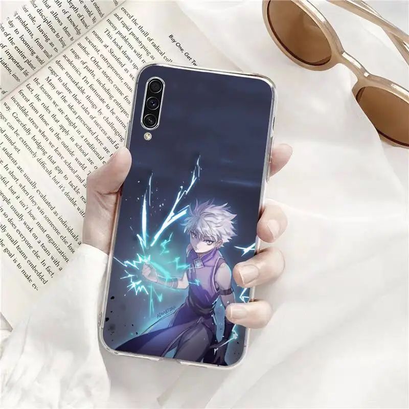 

Anime Hunter X Hunter Killua Phone Transparent Samsung s9 s10 s20 Huawei honor P20 P30 P40 xiaomi note mi 8 9 pro lite plus
