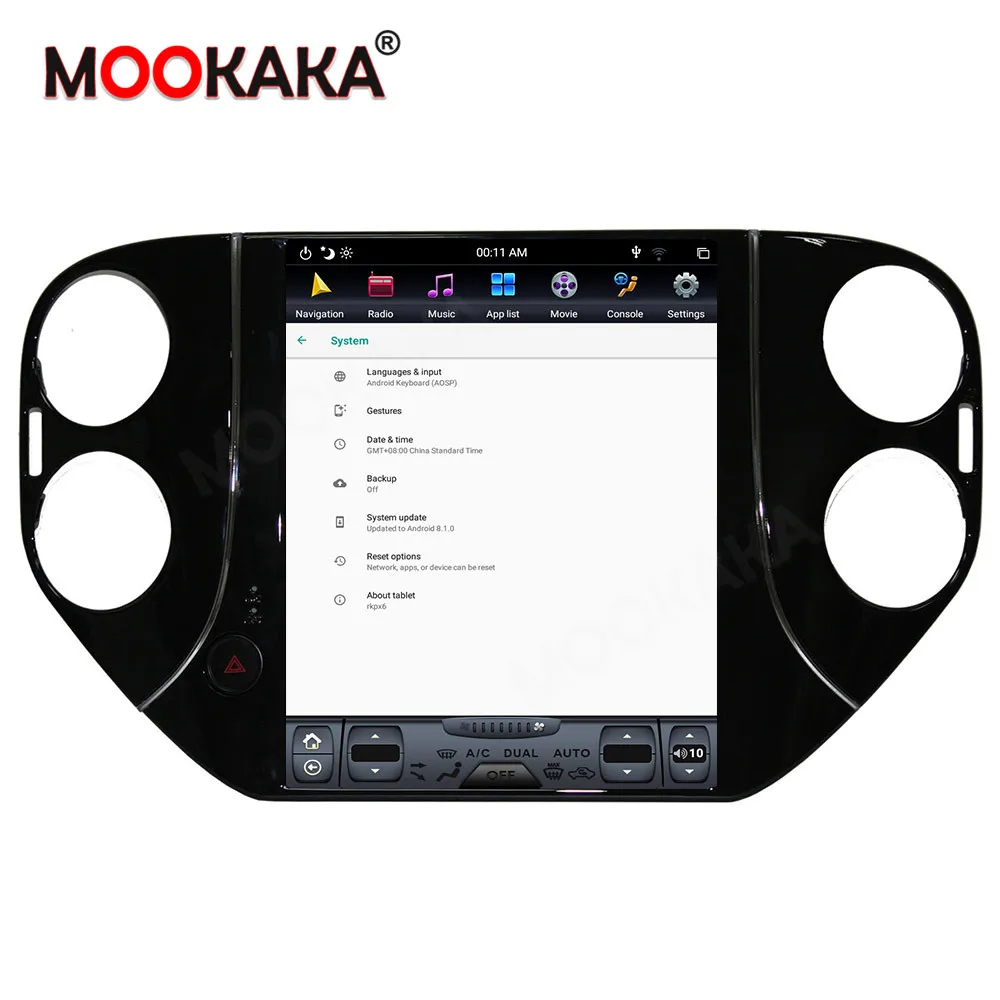 Автомобильный GPS навигатор в стиле Tesla Android 9 0 4 Гб + 64 ГБ для Volkswagen Tiguan 2007 2016 стерео головное устройство