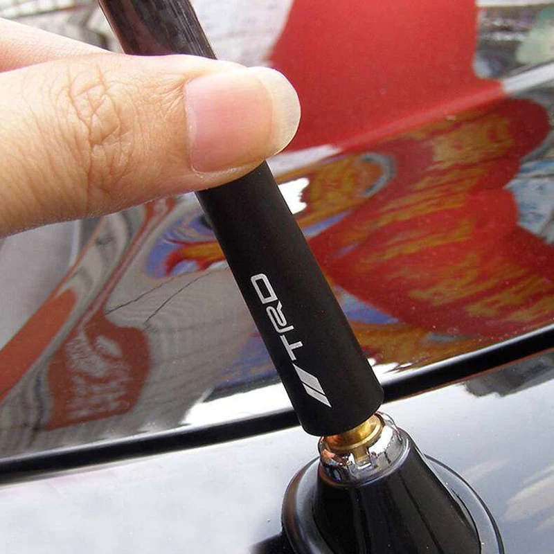 Car Antenna WRC style Carbon Fiber radio fm antena For Kia Rio K2 K3 K5 K4 Cerato Soul Forte Sportage Sorento Mohave | Автомобили и