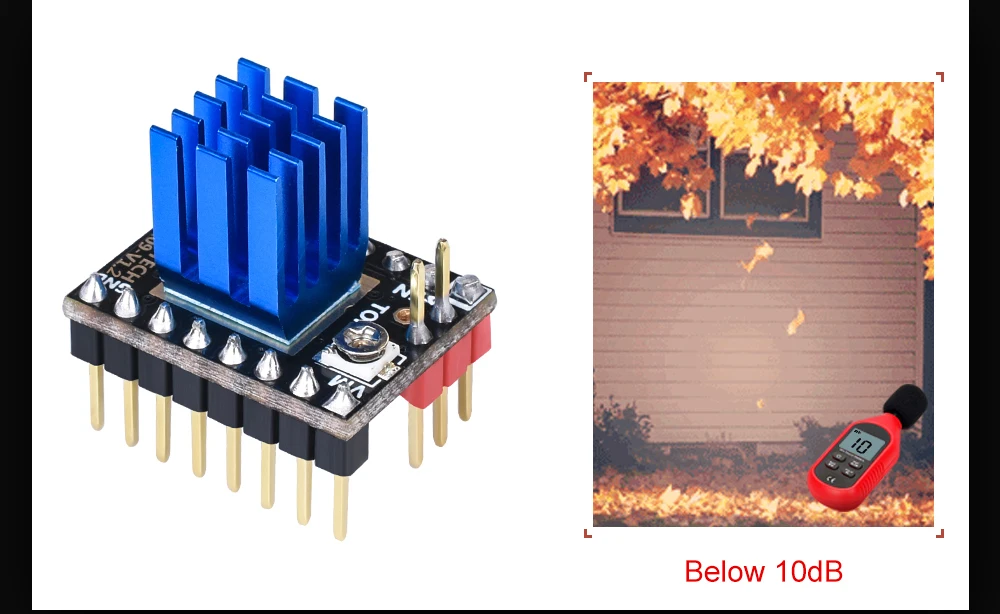BIGTREETECH TMC2209 V1.2 Драйвер шагового двигателя UART StepSticks VS TMC2208 TMC2130 для SKR V1.3 PRO E3 MKS 3d панель принтера