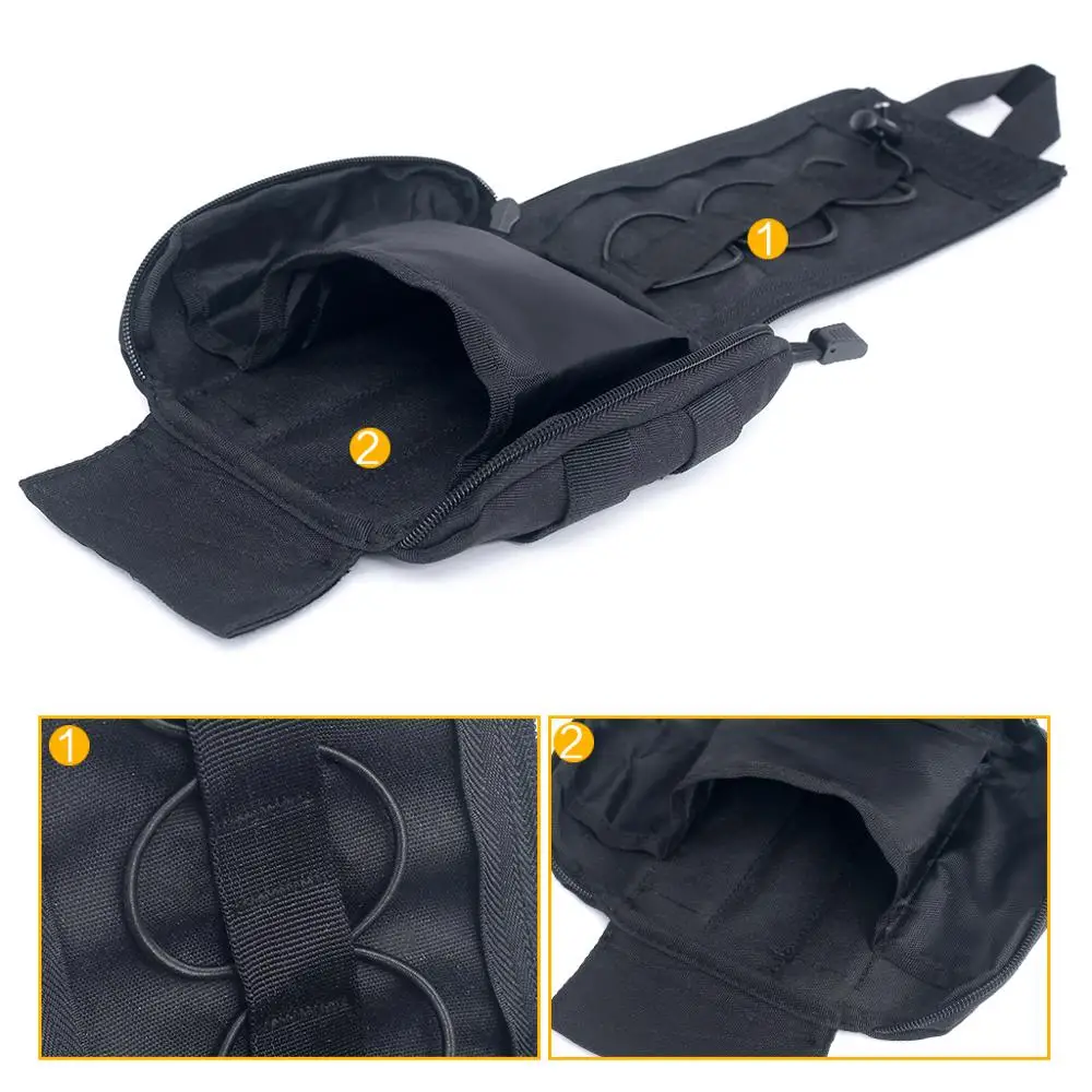 Тактическая аптечка первой помощи сумка для медицинских аксессуаров 1000D Molle