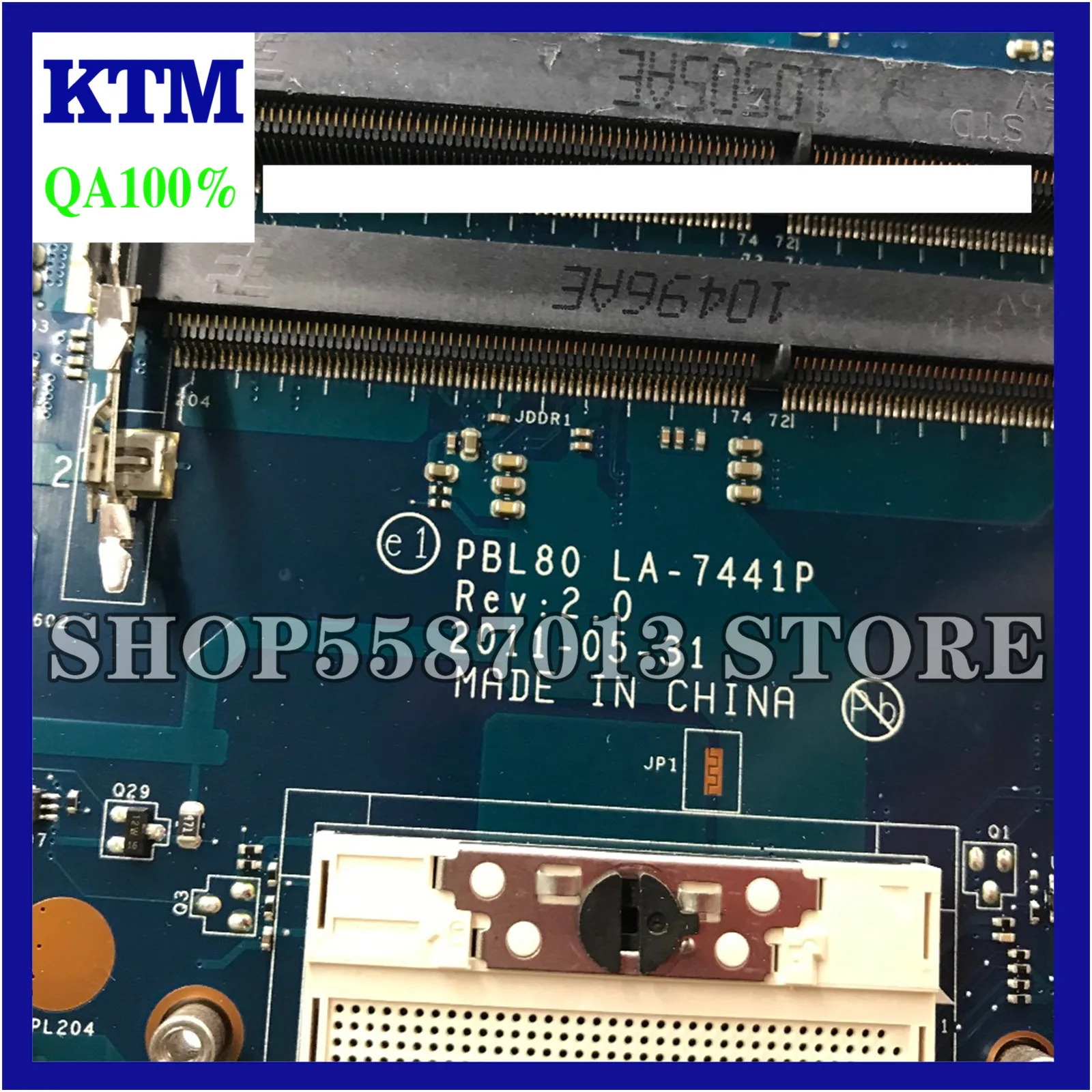 

KEFU K93SV Motherboard For ASUS K93SM K93S A93S X93S P93S K93SJ K93SC Laptop Motherboard LA-7441P rev3.0 GT630M Test original