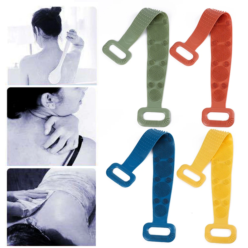 Волшебные силиконовые щетки банные полотенца щетка для тела пояс ванны