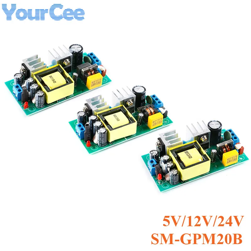 

GPM20B AC DC 24W Isolated Switching Power Supply Board Module AC to DC 5V 12V 24V Power Module