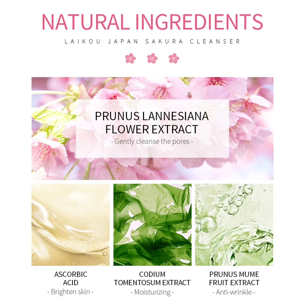 

Deep Cleansing Repairing Facial Cleanser Moisturizing Natural Ingredients Face Washing Product