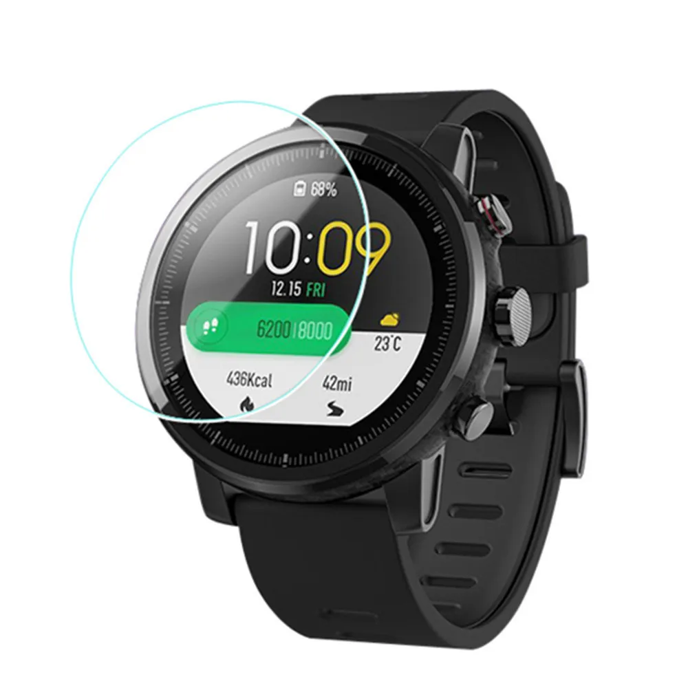 2PC Protection Чехол из поликарбоната для Xiaomi Huami AMAZFIT 2/2S часы Stratos с защитой экрана Прямая поставка Caja de reloj# T3 - Цвет: 2PC Protection