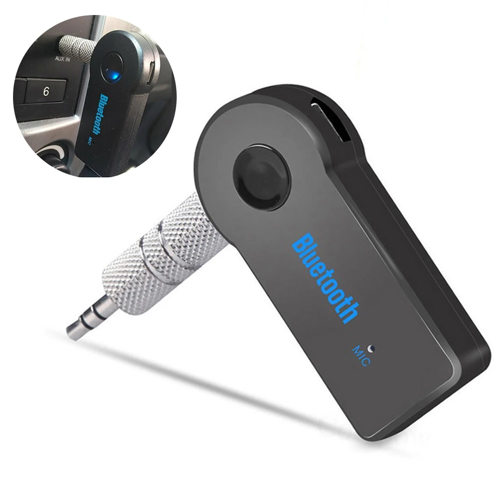 

Wireless Bluetooth Car Receiver 4.0 Adapter 3.5mm Jack Audio Transmitter Handsfree Phone Call AUX Music Receiver For Home TV MP3