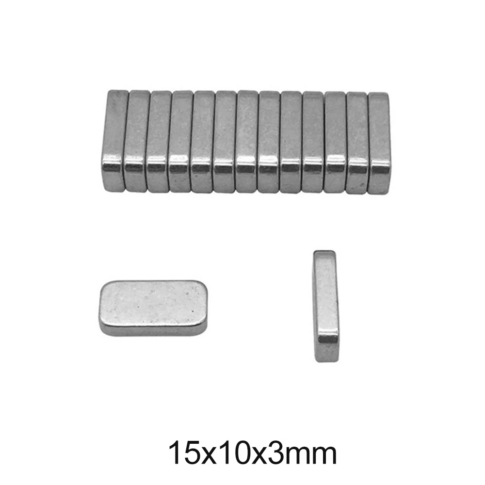 

10/20/30/50/100 шт., мощный квадратный магнит 15x10x3 15 мм x 10 мм
