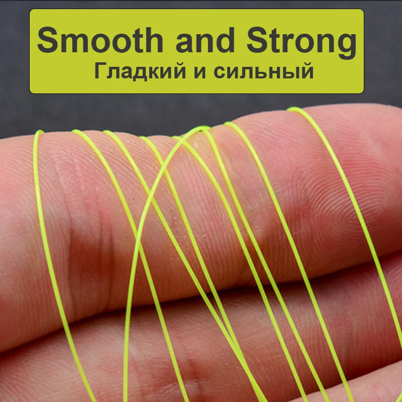 Полуплавающая однонитевая Люминесцентная желтая рыболовная леска 500 м |