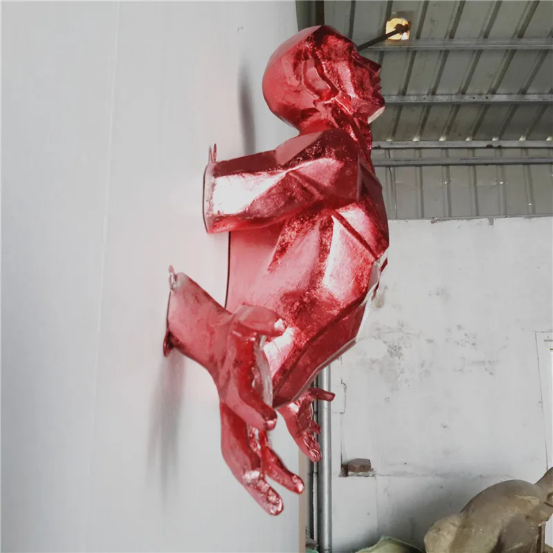 Креативная 3D геометрическая настенная стереоскопическая скульптура настенные
