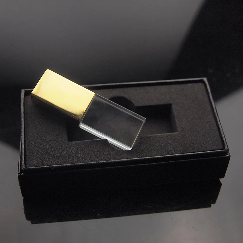 Кристалл + металл USB флэш-накопитель Флешка 4 ГБ 8 16 32 64 Гб 128 МБ внешний накопитель