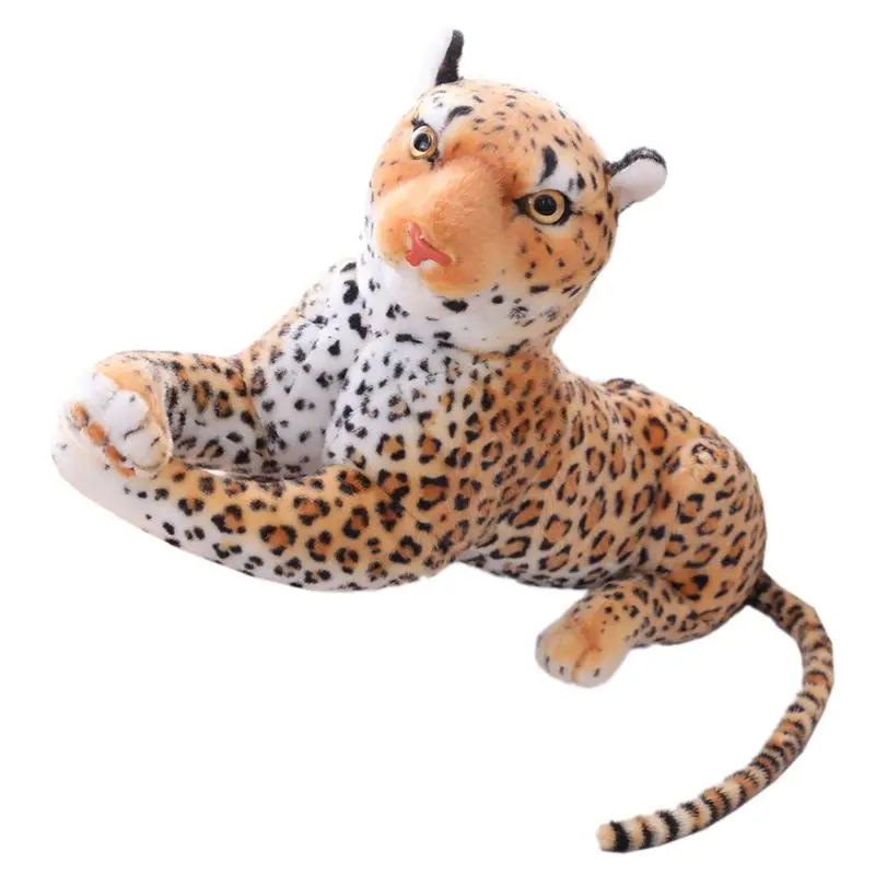

Lifelike Money Leopard Plush Toy Panther Soft Stuffed Animal Birthday Gift