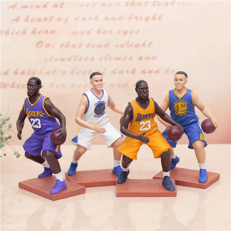 1 шт. баскетбольная супер звезда кукла Фигурка орнамент изделия из смолы