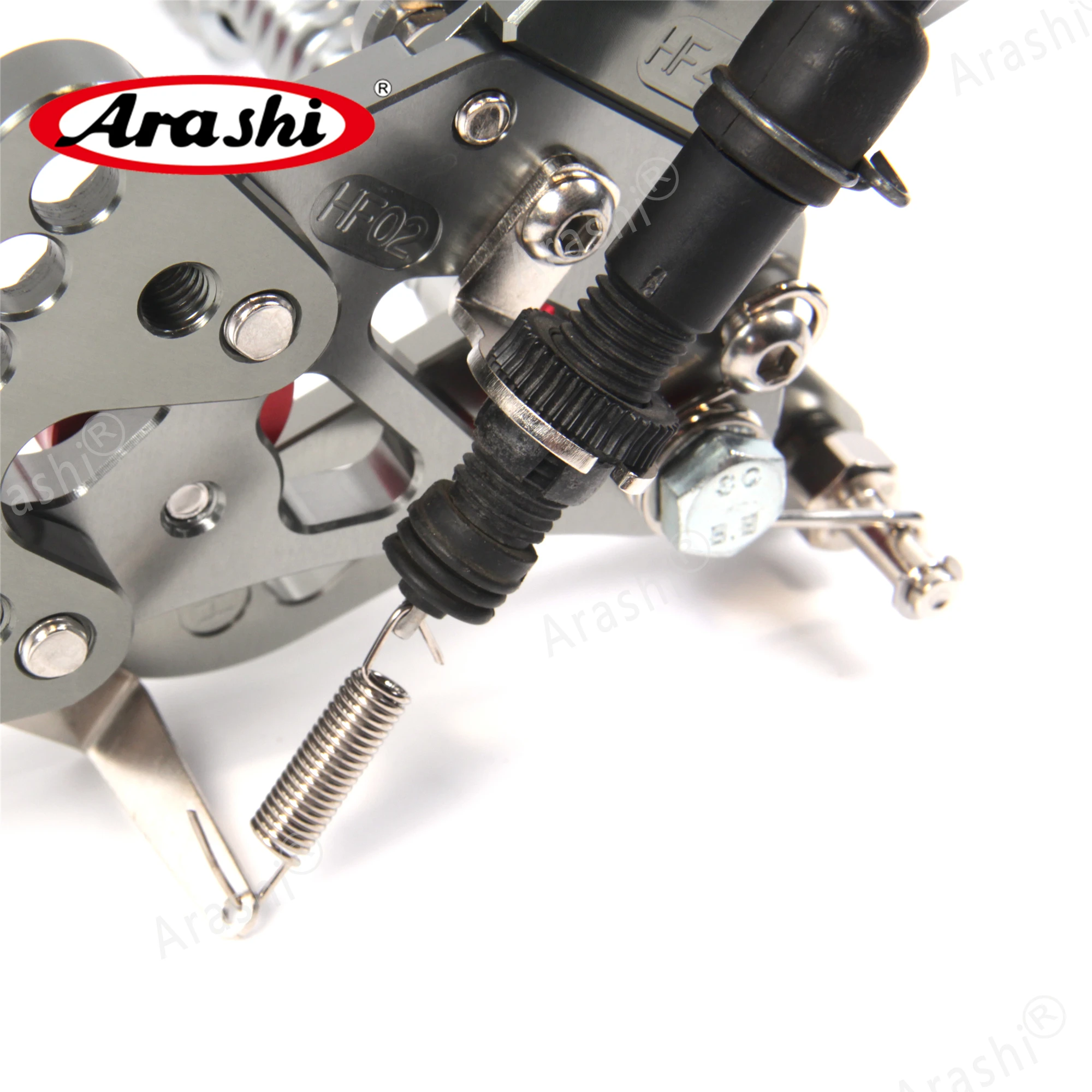 ARASHI CNC Регулируемые подножки для SUZUKI GSX R GSXR 1000 GSX1000R 2005 2006 аксессуары