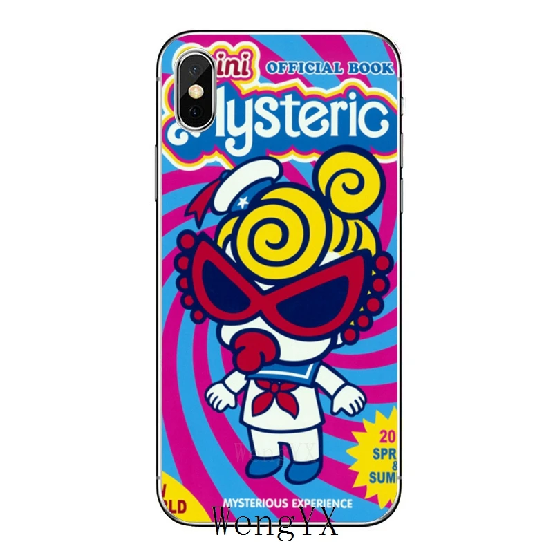 For iPhone 11 pro XR X XS Max 8 7 6s plus SE 5s 5c iPod Touch 5 6 cover case Japan Fashion hysteric mini