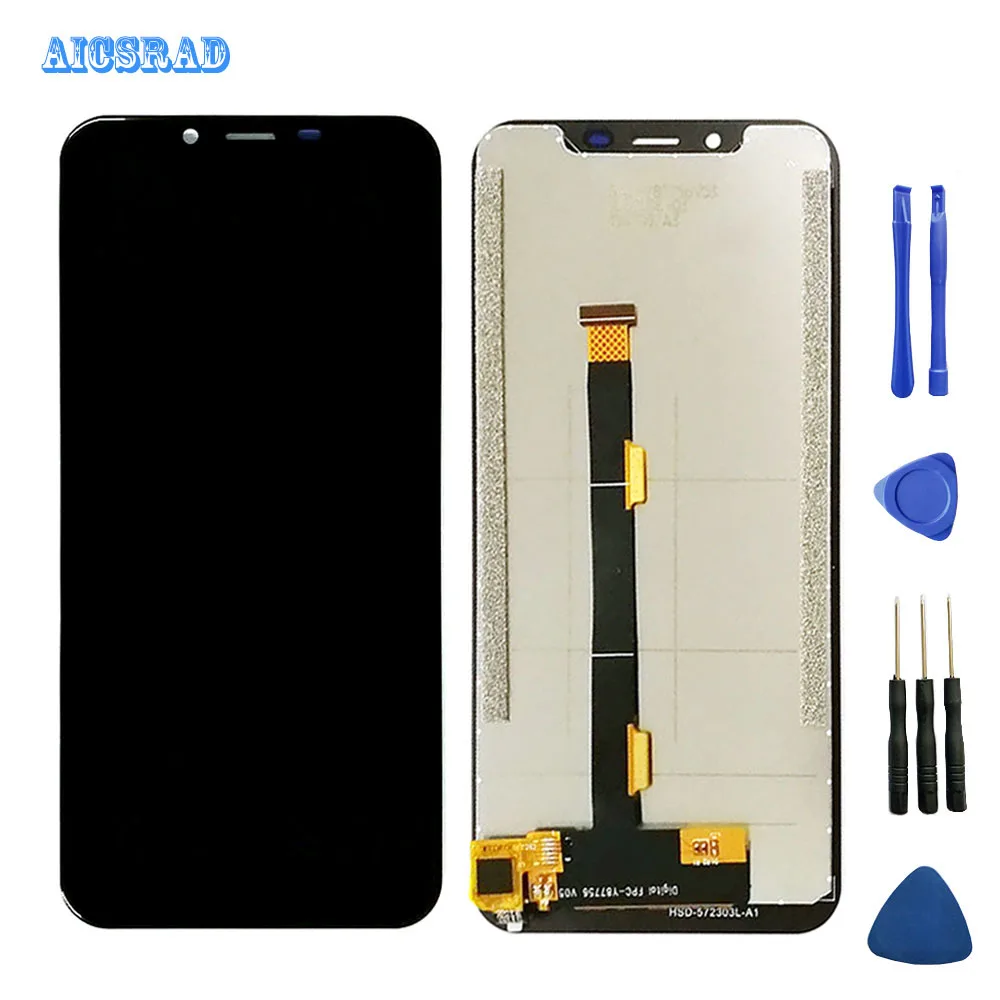 ЖК дисплей и тачскрин AICSRAD для Ulefone S10 pro без рамки запчасти в сборе инструменты
