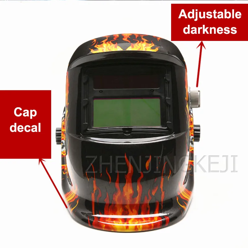Fully Automatic Dimming Welding Masks Head-mounted Helmet Anti-roast Face Argon Arc For Mechanics Protective Equipment | Инструменты
